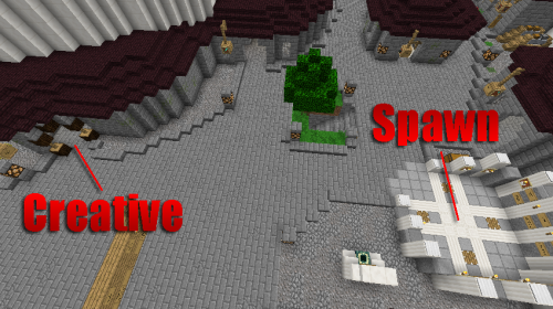 Directions from Spawn to Creative